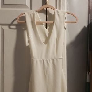 Ivory color dress